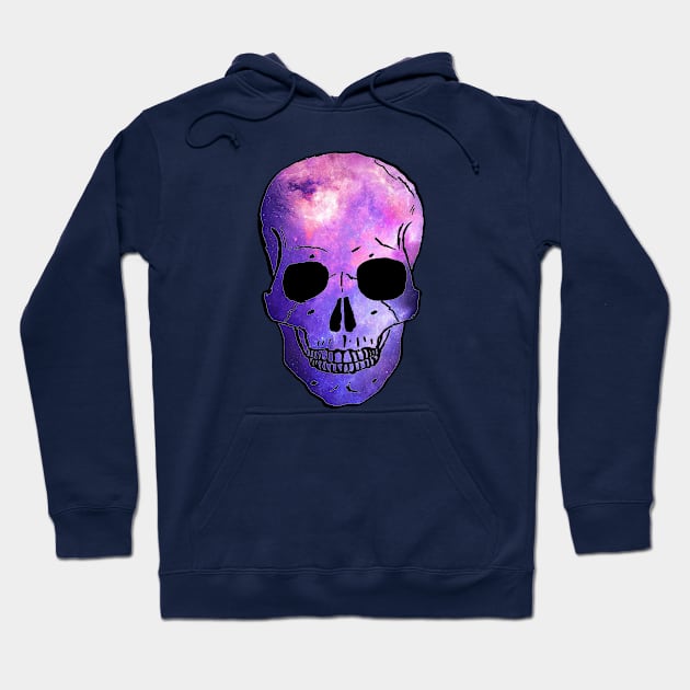 Galactic Skull Hoodie by ARTWORKandBEYOND